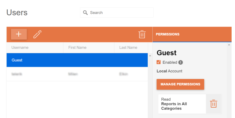 Enable the Guest user